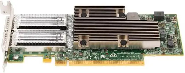 Main image of Dell 61RP9 Broadcom 57508 Dual Port 100GB QSFP56 Low Profile Network Card
