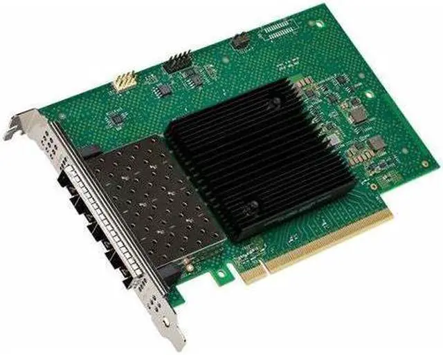 Main image of Dell T7WD5 Intel E810-XXVDA4TGG1 Quad Port 10/25GbE SFP28 Precision Timing Adapter with GNSS