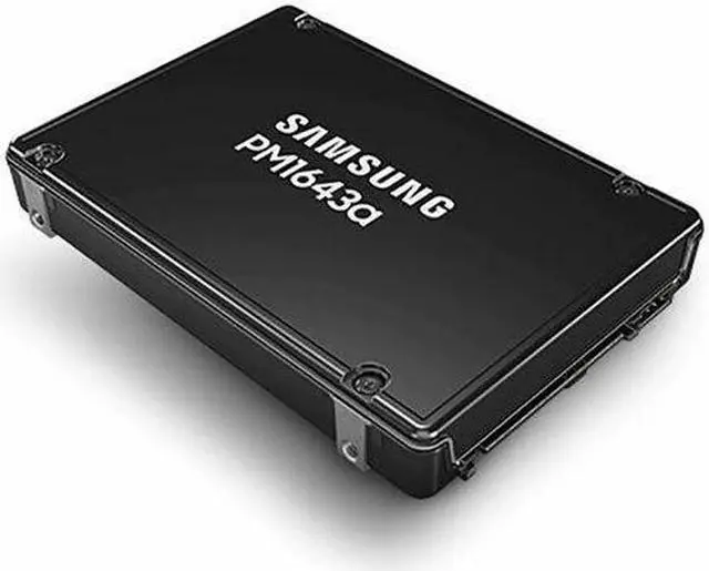 Alt view image 6 of 6 - Samsung PM1643a 15.36TB SAS 12Gb/s 2.5" Enterprise Server SSD - MZILT15THALA (MZ-ILT15TB)