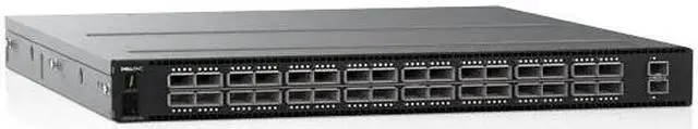 Alt view image 2 of 2 - Dell EMC PowerSwitch S5232F-ON Ethernet Switch - 32x QSFP28 - 2xSFP+ - 16GB RAM - 64GB SSD - 2x 750W PSU