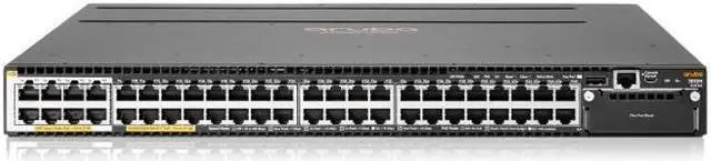 Alt view image 6 of 6 - HPE Aruba 3810M 40G 8 Smart Rate PoE+ 1-slot Switch