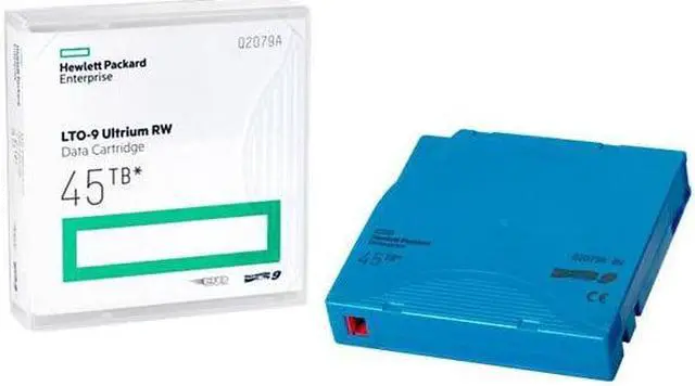Alt view image 4 of 4 - HPE LTO-9 Ultrium 45TB RW Non Custom Labeled 20 Data Cartridges Q2079AN