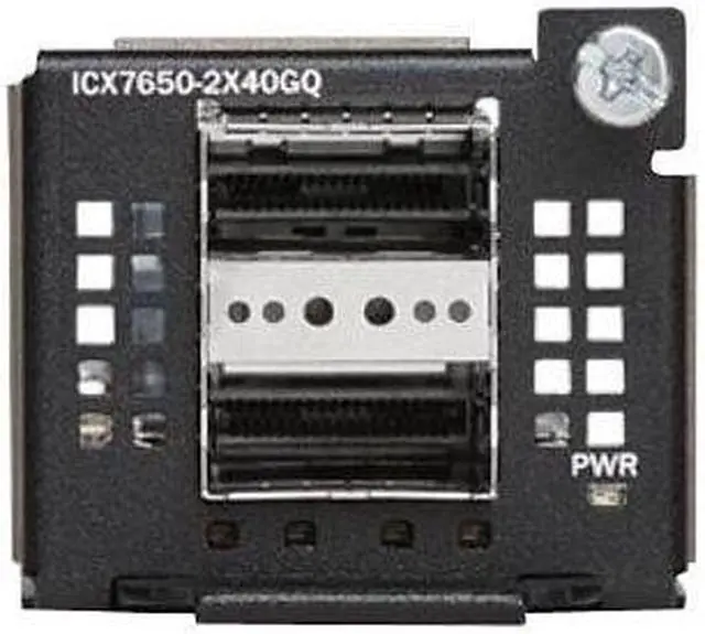 Alt view image 2 of 2 - Ruckus Wireless ICX7650-2X40GQ QSFP+ Module ICX76502X40GQ