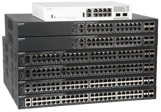 Alt view image 2 of 2 - Ruckus ICX8200-C08ZP Entry-Level+ Access Compact 8 Ports Multigigabit PoE Switch, Managed - OEM