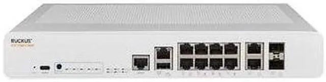 Alt view image 3 of 3 - Icx 7150 Compact Switch, 2X 100/1000/2.5/5/10G Poh Ports, 2X 100/1000/2.5G Poh P