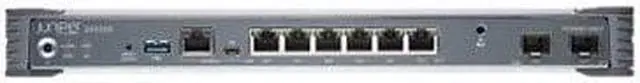 Alt view image 2 of 2 - Juniper Networks - SRX300-TAA - Juniper SRX300 Router - 6 Ports - Management Port - 2 Slots - Gigabit Ethernet - Desktop