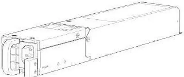 Alt view image 6 of 7 - Juniper Networks - JPSU-400W-AC - Juniper Proprietary Power Supply - 400 W