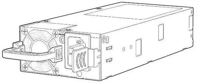 Main image of Juniper Networks 1050W Compact Power Supply JPSU-1050-C-AC-AFO
