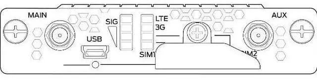 Alt view image 3 of 4 - Juniper LTE Mini-Physical Interface Module - For Data Networking, Wide Area Network  SRX-MP-LTE-AE