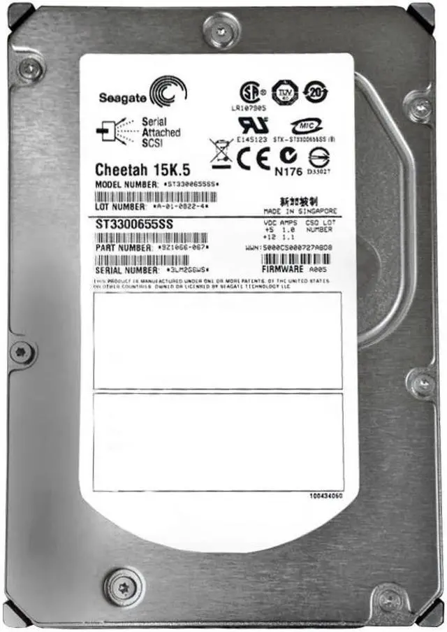 Alt view image 2 of 2 - Seagate ST3300655SS