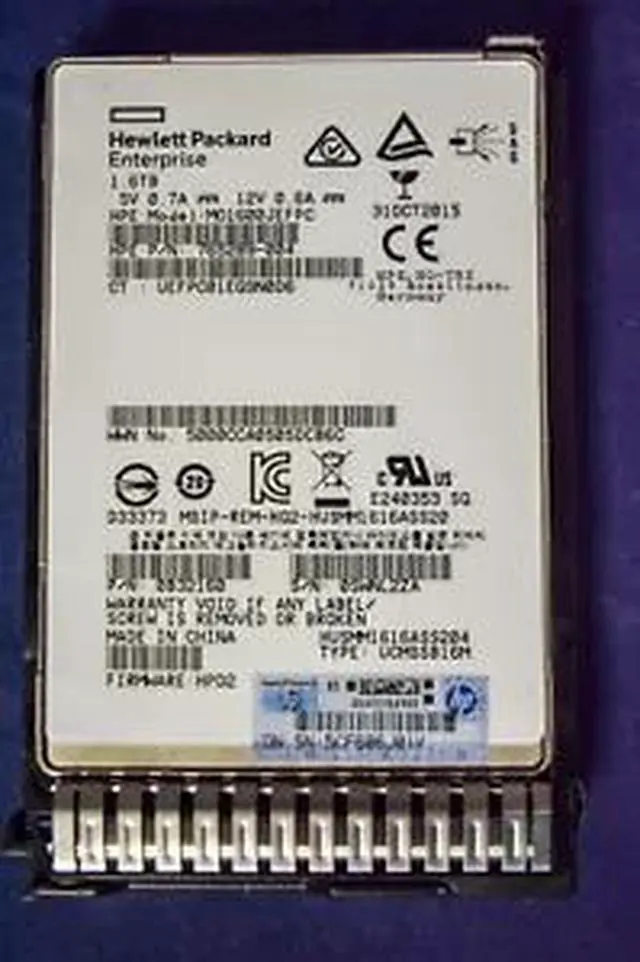 Main image of 779176-B21 HPE 1.6TB 12G 2.5INCH WI SC SAS SSD 780436-001 765289-004 MO1600JEFPC