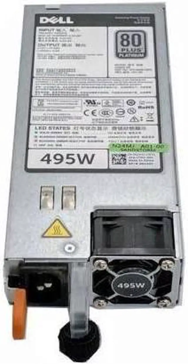 Main image of Dell 450-ADWP 495 Watt RDNT Power Supply