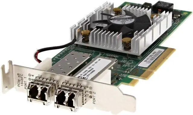 Main image of Dell 76RF3 QLE2662 16GB SFP+ Dual-Port Fibre Channel Host Bus Adapter