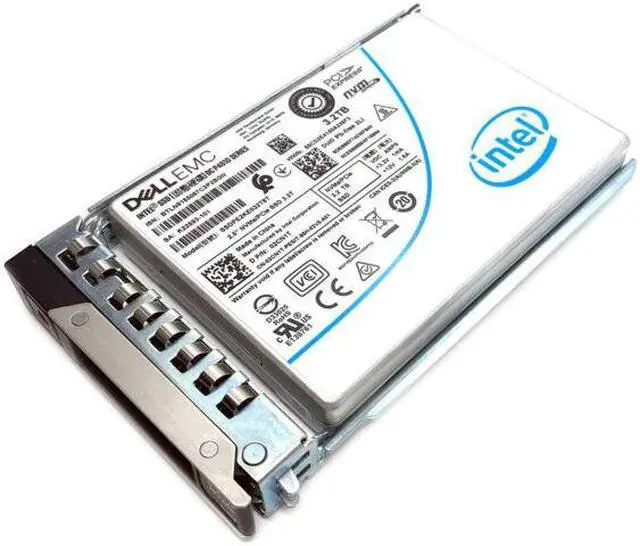 Main image of Dell KYJF3 3.2TB PCIe NVMe Mixed Use U.2 SSD
