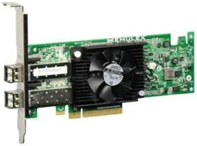 Main image of Dell OCE14102-U1-D Emulex 10GbE SFP Dual Port Low Profile Network Adapter