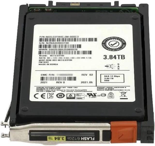 Main image of EMC 005053577 3.84TB SAS-12Gbps 2.5inch Solid State Drive