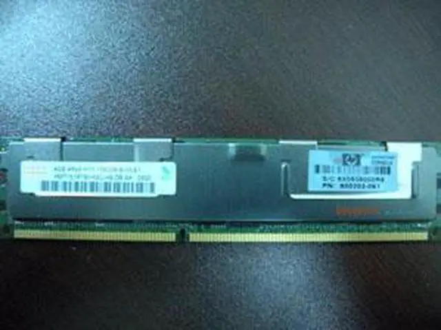 Alt view image 3 of 3 - HP 500658-B21 4GB DDR3 SDRAM Memory Module