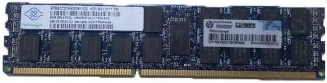 Alt view image 10 of 10 - HP 16GB Registered DDR3 1333 (PC3 10600) System Specific Memory Low Voltage Model 647901-B21-R