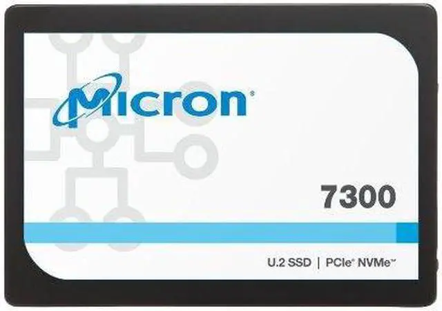Alt view image 3 of 3 - Micron 7300 Pro 3.84TB PCIe Gen3 x4 NVMe U.2 Enterprise SSD (MTFDHBE3T8TDF-1AW1ZAB)
