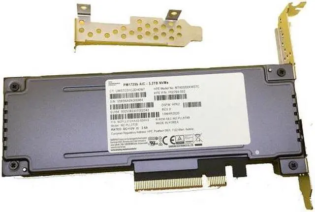 Main image of Samsung PM1725b MZ-PLL3T2B - SSD - 3.2 TB - PCIe 3.0 x8 (NVMe) - HPE OEM Refurbished