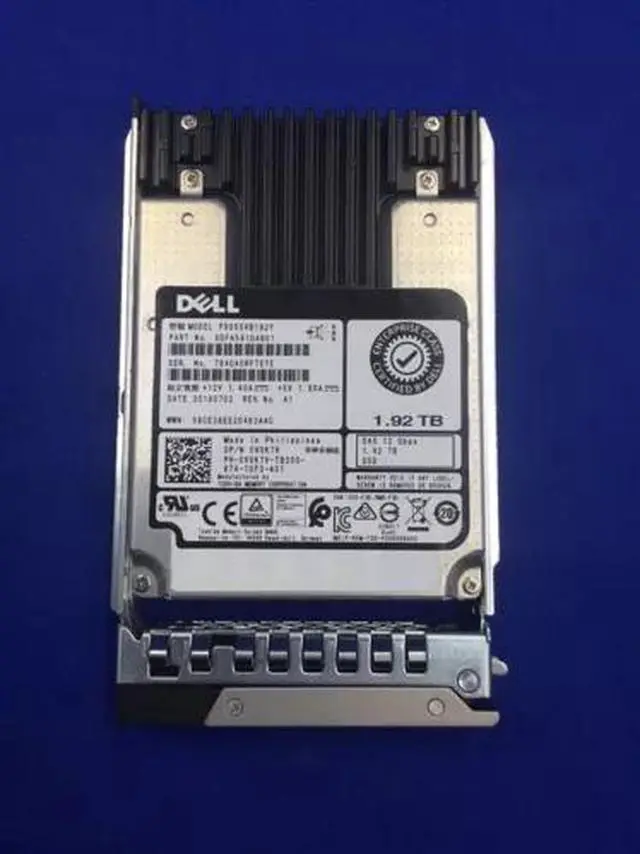 Main image of 0V0K7V Dell 1.92TB SAS 12Gb/s Mix Use 2.5" SSD V0K7V Toshiba PX05SVB192Y Gen 14