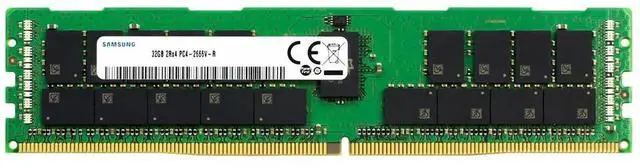 Alt view image 5 of 5 - SAMSUNG 32GB ECC Registered DDR4 2666 (PC4 21300) Server Memory Model M393A4K40CB2-CTD