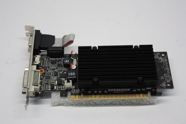 Alt view image 2 of 2 - EVGA 01G-P3-1313-KR GeForce 210 Graphic Card - 520 MHz Core - 1 GB DDR3 SDRAM - PCI Express 2.0 x16 - 1200 MHz Memory Clock - 64 bit Bus Width - 2560 x 1600 - 1 x HDMI - 1 x VGA - 1 x Total Number ...