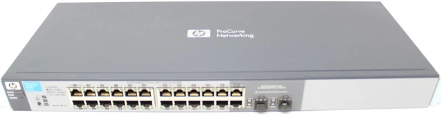 Alt view image 9 of 10 - HPE J9450A ProCurve 1810G-24 Gigabit Ethernet Switch