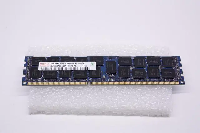 Alt view image 2 of 8 - HYNIXHynix Hmt31Gr7Bfr4A-H9 Hynix   8Gb (1X8Gb) Pc310600 1333Mhz Registered Ecc   1.35V 2Rx4 Ddr3 Sdram 240Pin Dimm Memory Module For Server