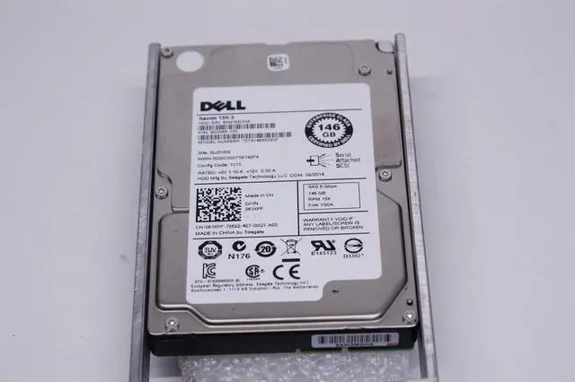 Alt view image 4 of 18 - Dell 61XPF 146GB 15000 RPM SAS 6Gb/s 2.5" Internal Notebook Hard Drive
