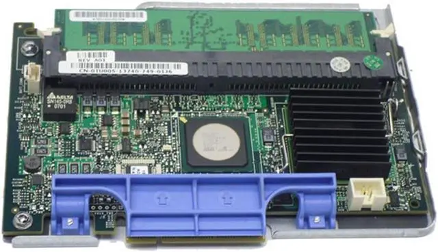 Alt view image 2 of 6 - Dell PowerEdge TU005 PCI-Express x8 SAS PERC 5/i SAS RAID Controller Adapter Card