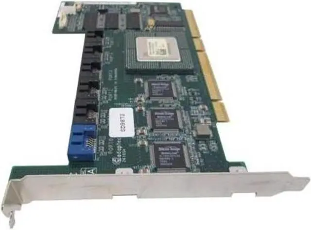 Alt view image 3 of 4 - Dell D9872 6Channel Pci 64Bit 66Mhz Sata Raid Controller Card Only