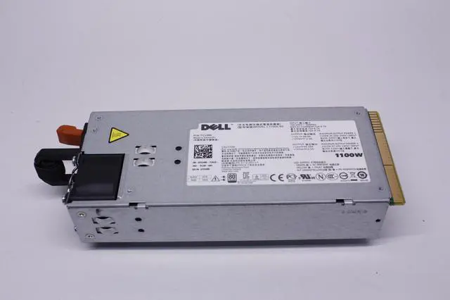 Alt view image 7 of 20 - Dell TCVRR 1100W Redundant Power Supply