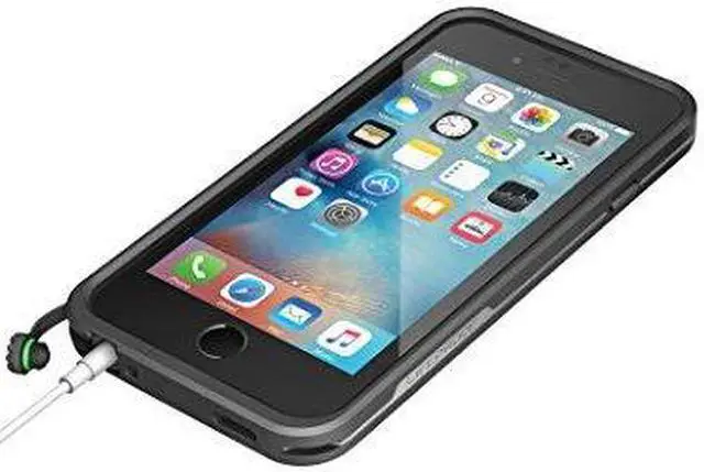 Alt view image 14 of 20 - LIFEPROOF 77-52558 Cell Phone Case,Black,Fits Apple G3778665