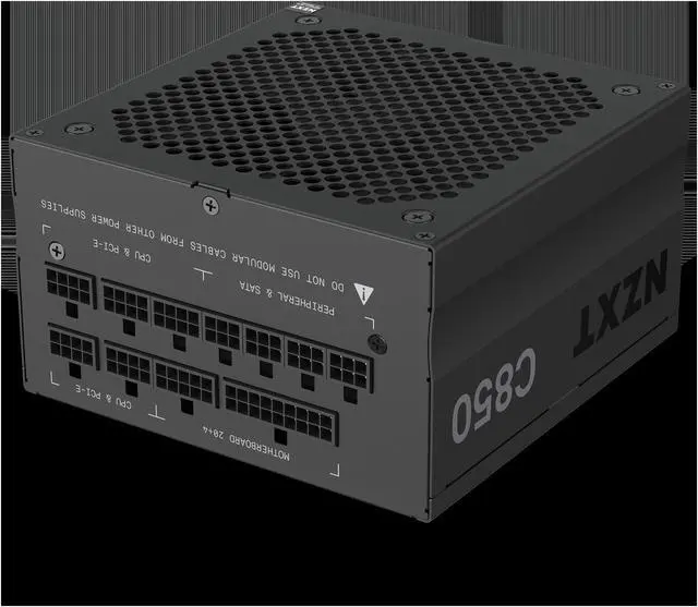 Alt view image 3 of 10 - NZXT C850 - C Series ATX 850 Watt 80 Plus Gold v2 (2022) Full-modular Power Supply, US Power Cord