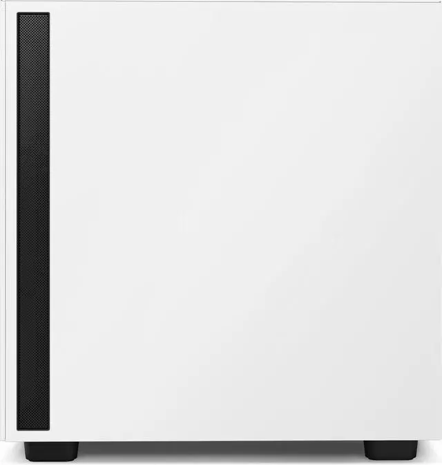 Alt view image 5 of 10 - NZXT H7 - Mid-Tower PC Gaming Case - Tempered Glass - Enhanced Cable Management  - White & Black