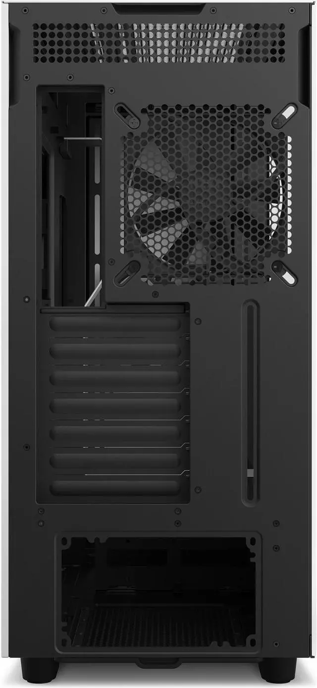 Alt view image 6 of 10 - NZXT H7 - Mid-Tower PC Gaming Case - Tempered Glass - Enhanced Cable Management  - White & Black
