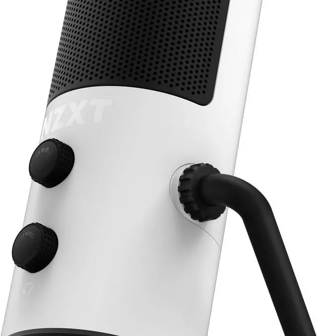 Alt view image 2 of 8 - NZXT Capsule - Cardioid USB Microphone - Matte White