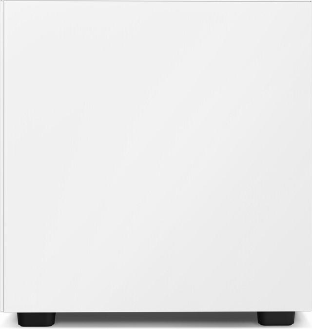 Alt view image 10 of 12 - NZXT H7 Flow White & Black - Mid-Tower Airflow PC Gaming Case - Tempered Glass - Enhanced Cable Management