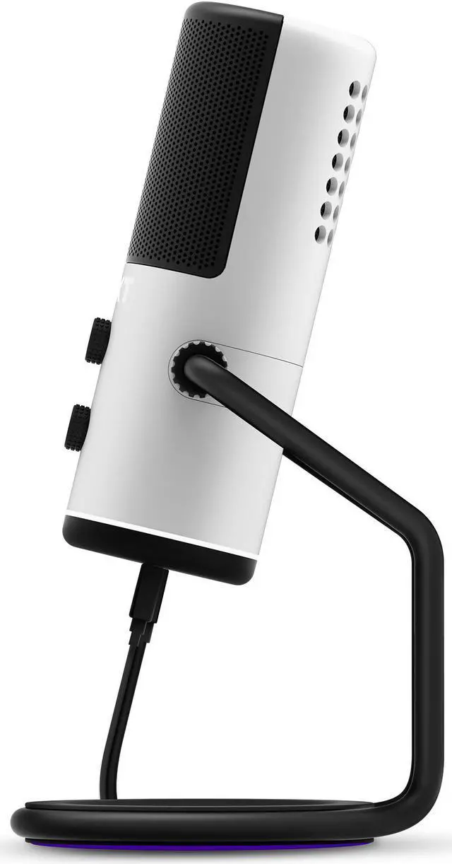 Alt view image 3 of 8 - NZXT Capsule - Cardioid USB Microphone - Matte White