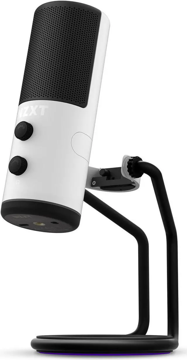 Alt view image 5 of 8 - NZXT Capsule - Cardioid USB Microphone - Matte White