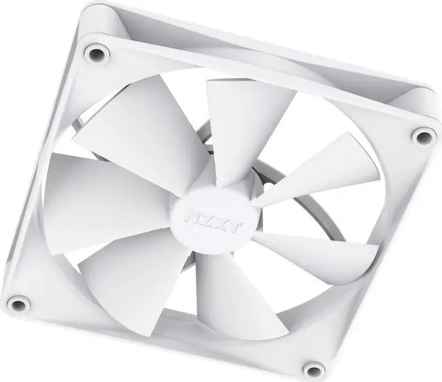 Alt view image 7 of 7 - NZXT Aer F140P White - High Performance Airflow Fans - Single