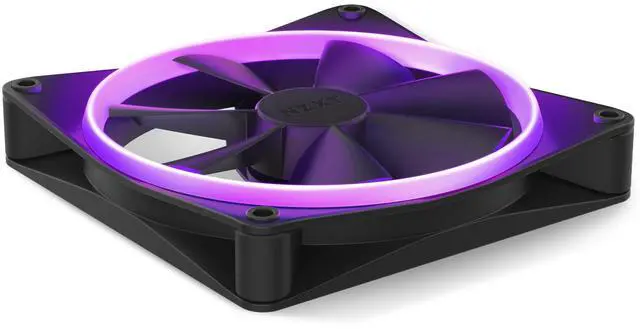 Alt view image 2 of 8 - NZXT Aer F140 RGB Black - High Performance Airflow Fans - Single