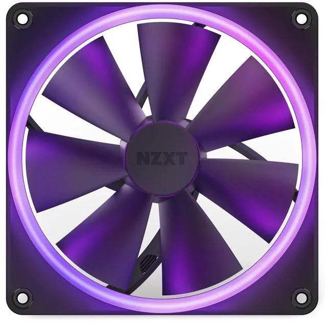 Alt view image 3 of 8 - NZXT Aer F140 RGB Black - High Performance Airflow Fans - Single