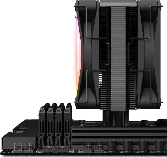 Alt view image 5 of 5 - NZXT T120 RGB - Intel LGA 1851/1700/1200 & AMD AM5/AM4 Compatible - Black