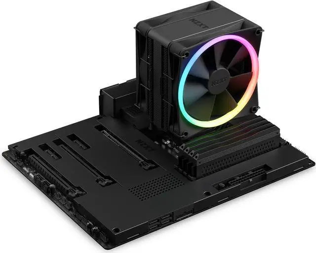 Alt view image 4 of 5 - NZXT T120 RGB - Intel LGA 1851/1700/1200 & AMD AM5/AM4 Compatible - Black