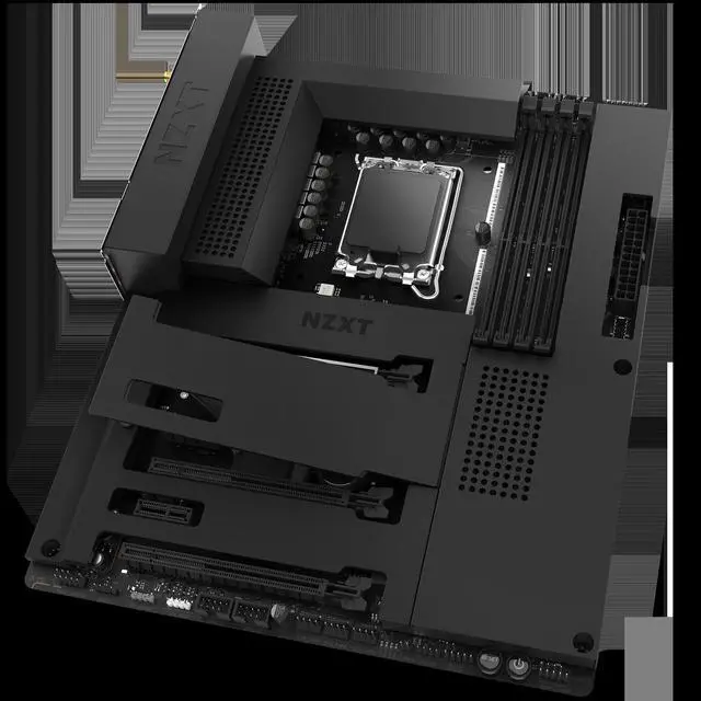 Alt view image 2 of 13 - NZXT N7 Z690 Gaming Motherboard Intel Z690 LGA 1700(Intel 12th Gen), 4*DDR4/ PCIE4.0/ Wi-Fi 6E/ Type-C USB 3.0 ATX Intel Motherboard N7-Z69XT-B1 (Black)