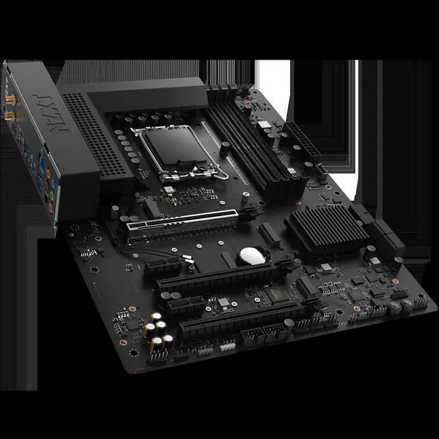 Alt view image 7 of 13 - NZXT N7 Z690 Gaming Motherboard Intel Z690 LGA 1700(Intel 12th Gen), 4*DDR4/ PCIE4.0/ Wi-Fi 6E/ Type-C USB 3.0 ATX Intel Motherboard N7-Z69XT-B1 (Black)
