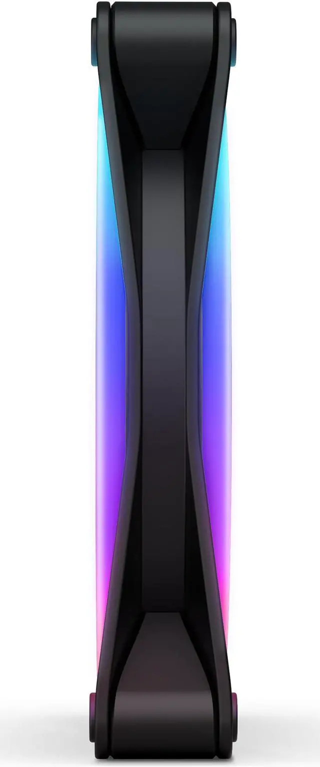 Alt view image 6 of 7 - NZXT F140RGB Duo - 140mm Dual-sided RGB Fan - Single Pack (Black)