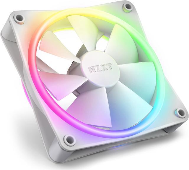 NZXT F120RGB Duo - 120mm Dual-sided RGB Fan - Triple Pack (White